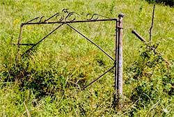 Wilcox Cemetary Gate